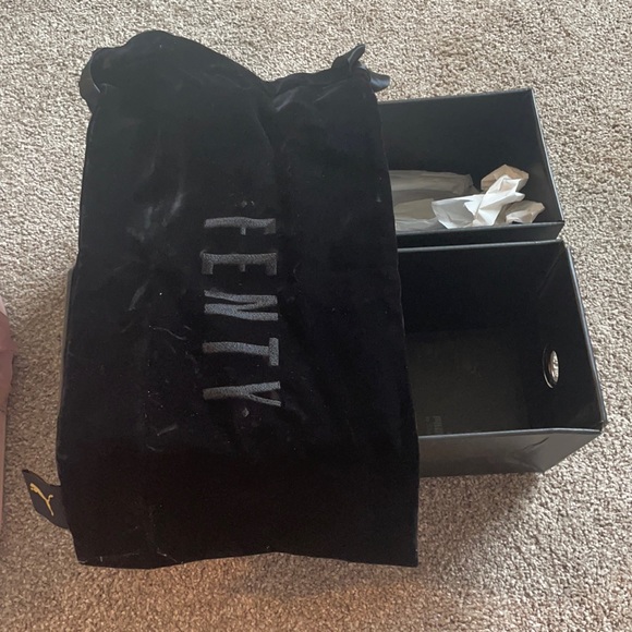 Puma x Rihanna Fenty bow slides, pink UK 7 - Picture 2 of 10